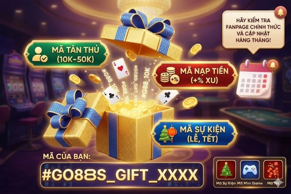 Giftcode Go88 là gì và tại sao nên dùng? 1 go88 code
